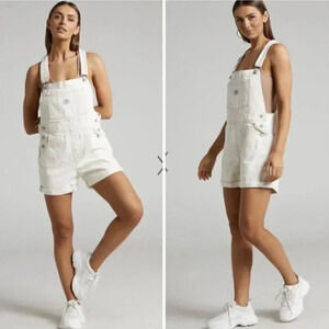Levi's White Denim Romper
